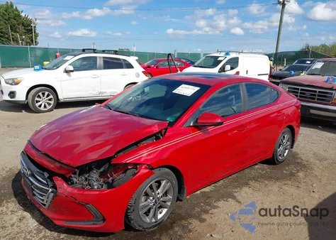 2018 Hyundai Elantra Value Edition from USA, damaged, VIN 5NPD84LF7JH267397